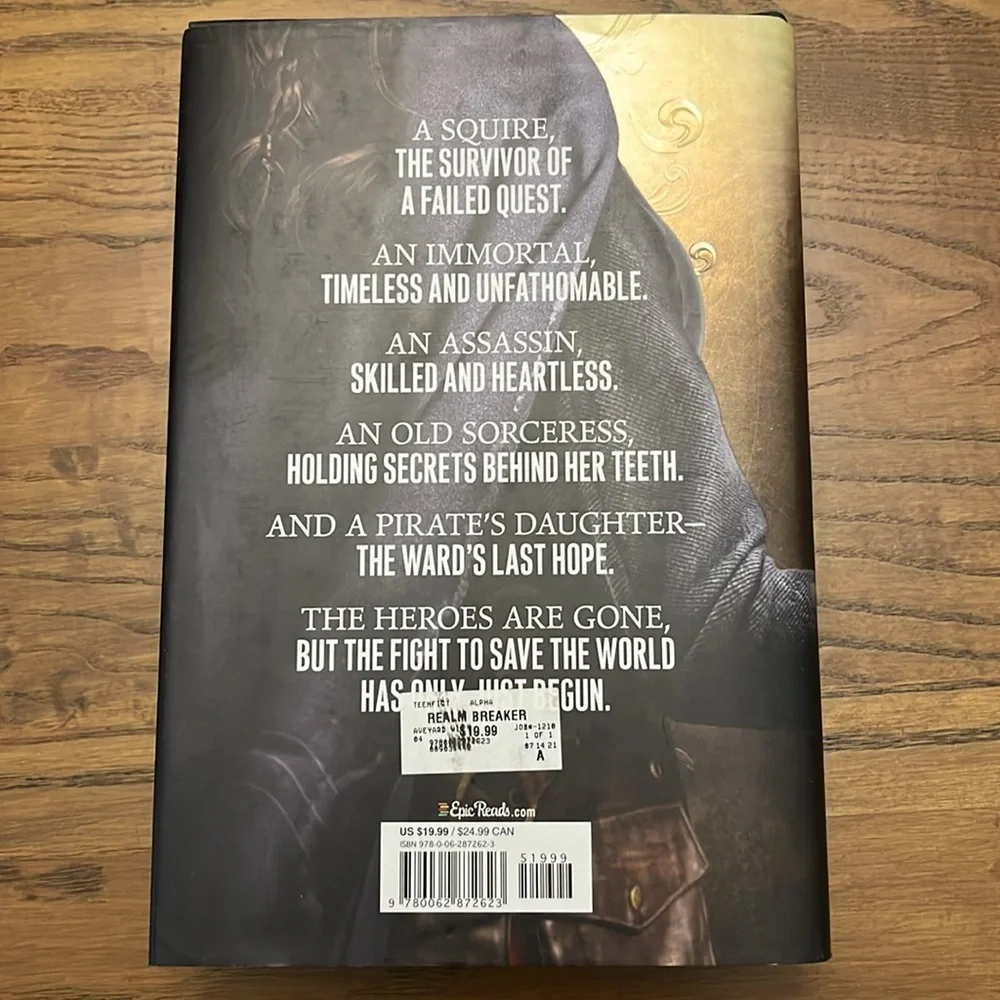 Realm Breaker by Victoria Aveyard‎ Hard Cover Book